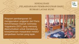 Langkah Awal Pembangunan RLH, Sosialisasi Digelar di Kalurahan Plembutan